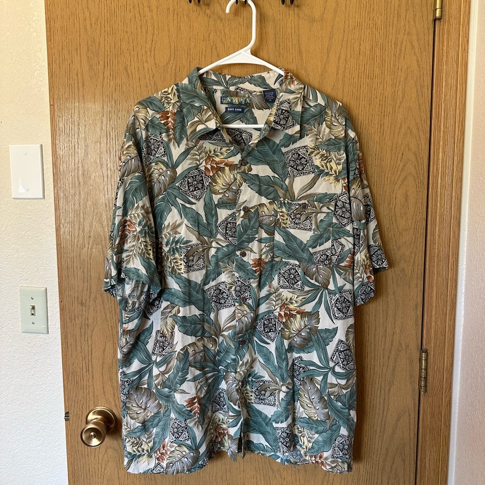 CAMPIA Men’s Button Down Shirt